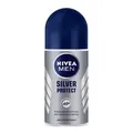 NIVEA Men Silver Protect Antitranspirant Roll-on 48H Antibakterieller Schutz 50ml