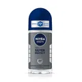 NIVEA Silver Protect Deo Roll On Antitranspirant Herren Silber 50ml