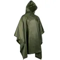 Mil-Tec Wet Weather Poncho Wasserdicht Armee Ripstop Camping Festival Olivgrün
