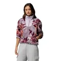 Columbia Damen Sequoia Grove™ Printed Half Zip Fleece-Überziehhilfe, Shale Purple Blossoming, L EU