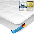 Mikrofaser Matratzen-Topper gepolsterter Matratzen-Auflage -  90 x 200 cm