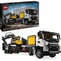 LEGO Technic Volvo FMX LKW mit EC230 Electric Raupenbagger, Bauspielzeug, Fahrzeug-Spielset für Jungen und Mädchen ab 10 Jahren, Baufahrzeuge 42175 - Bronze