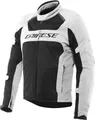 Dainese Air Frame 3 Motorrad Textiljacke, hellgrau/schwarz, 46