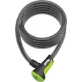 Onguard bicycle lock Neon green 12x1800 mm (8156GR) (180 cm) (ONG-8156GR)