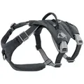 HURTTA Hunde-Geschirr Safeguard Geschirr ECO blackberry (grau) grau Verstellmöglichkeit: 75-95 cm