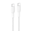 Belkin USB-C/USB-c Kabel 240W 1m geflochten, weiß CAB025hq1MWH