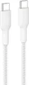 Belkin USB-C/USB-c Kabel 240W 1m geflochten, weiß CAB025hq1MWH