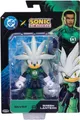 DC x Sonic Silver Green Lantern 2,5" Figur Sonic The Hedgehog Jakks Pacific #192