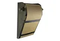 FTWdesign Notizblock Retro Notizrollenhalter aus Metall - 15m Notizblock mit Ersatzrolle