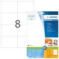 HERMA 8645 - PREMIUM Etiketten A4, 105 x 74 mm, weiß, permanent haftend