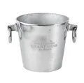 Michael Noll Champagnerkühler, Weinkühler, Flaschenkühler, Aluminium, Silber, S, M, L, 20 cm, 23 cm, 32 cm (20x16,5x20)
