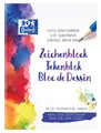 Oxford Zeichenblock A4 blanko, 20 Blatt, 120 g/m² echtes Künstlerpapier