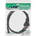 16654O InLine Netzkabel Netzstecker auf Euro 8 C7 Stecker 0 30m ~D~
