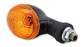 HIGHSIDER Smart Mini Glühlampen Blinker Gehäuse Schwarz / Linse Orange (Paar), V