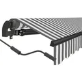 empasa Gelenkarmmarkise "START" manuelle Markise für Balkon, Aluminium-Gestell in anthrazit 300 cm x 250 cm