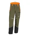 KOX Schnittschutzhose Mistral 3.0 Grün/Orange Größe 54 | Typ A | KWF-Standard