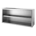 Gastro-Inox Edelstahl offener Wandschrank, Tiefe 400 mm 303.130 , Maße: (L x T x H) 1000 x 400 x 660 mm