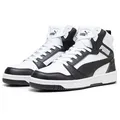 PUMA REBOUND V6 Sneaker knöchelhoch, wasserabweisendes Obermaterial, weiche Innensohle weiß 38 EU