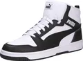 Puma Rebound v6 White-Black-Shadow Gray-White Größe EU 38