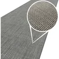ANRO Küchenläufer Hochwertig Outdoorläufer Teppich TATAMI Läufermatte, Eckig, Höhe: 3 mm, Rattanoptik grau 50 cm x 120 cm x 3 mm