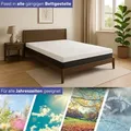 ARENSBERGER SARA Gelschaum Matratze 140x200 cm – 16 cm NANOCELL® Gel-Schaum – H3 Härtegrad – Atmungsaktiv – Abnehmbarer Bezug 240g/m2