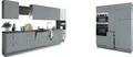 KOCHSTATION Küchenzeile KS-Cara, mit Vollauszügen und Soft-Close-Funktion, Breite 480 cm