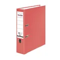 Original Falken Recycolor Umwelt-Ordner Öko. Made in Germany. Farbiger Papierbezug außen 8 cm breit DIN A4 rot Ringordner Aktenordner Briefordner Büroordner Pappordner CO2-Neutral Blauer Engel