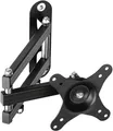 LMG Monitorhalterung Wandhalter 15–32" VESA 75/100 Neigbar Schwenkbar Schwarz