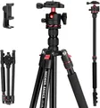 NEEWER Basics Carbonfaser Reisestativ Einbeinstativ, 72" kompaktes leichtes