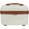 travelite BALI Beautycase Weiss/Cognac