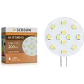LED Lampe G4 warmweiß 3W / 20W 200lm GU4 Leuchtmittel 12V Stiftsockel SEBSON