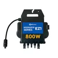 APsystems EZ1-M 800W Mikrowechselrichter mit WLAN & Bluetooth, PV VDE Zertifiziert, Plug & Play Wechselrichter ideal für Balkonkraftwerk