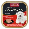 animonda Vom Feinsten Adult Rind Putenherzen 22x 150 g Hundefutter Nassfutter