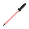 Sieger Long Life 20 cm Wetzstahl – Messerschärfer mit Rubin-Schleifstab