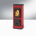 THORMA Werkstattofen "Milano AT", rot, Stahlblech, 5 kW, Dauerbrand geeignet