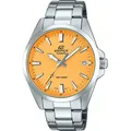 Casio EFV-100D-9AVUEF Herrenuhr Edifice 42mm 10ATM - Silber/Orange
