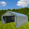 Dema Weidezelt Weideunterstand Lagerzelt Weide Unterstand Zelt Belfast 8,40 x 3,66 m 14281