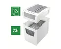 LEITZ Aktenvernichter Slim Office S P4, Partikelschnitt 4x28 mm, bis 12 Blatt, 23 Liter