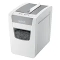 LEITZ IQ Slim Office Aktenvernichter mit Partikelschnitt P-4, 4 x 28 mm, bis...