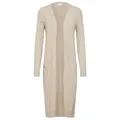 Vila Strickjacke VIRil (1-tlg) Plain/ohne Details beige XL (42/44)