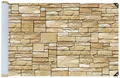 WENKO Balkonsichtschutz Mauer LxH: 500x85 cm, für Balkon und Terrasse