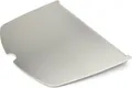 Edelstahl Grillplatte | Plancha passend für Weber Q100/1000 - ersetzt eine Grillrosthälfte - extra massiv