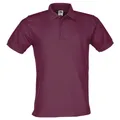 Fruit of the Loom Premium Polo + GRATIS MyShirt Stoffbeutel, Farbe:Burgund, Größe:2XL