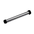 ich-zapfe.de Standrohr für Spülbecken - CNS, 270 mm Hochwertiges Standrohr für Küchenspülen - Passend für 1 1/2 Zoll & 1 1/4 Zoll Spülwannenablaufventil - Edelstahl, Silber Mit Gummikonus