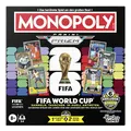 Monopoly Panini Prizm: FIFA World Cup Spiel I Fußball-Brettspiel mit Monopoly Panini Prizm FIFA World Cup 2026 Trading Cards I ab 8 Jahren - Deutsche Version