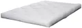 Futonmatratze Comfort Futon, 15 cm hoch, mehrere Größen, handgefertigt, Karup Design, 15 cm hoch, Aus Baumwolle und einem Kern aus PU-Schaum. Made in Europe