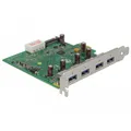 Delock USB 3.0 PCI Express Karte zu 4 x extern Type-A Erweiterungskarte