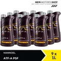 Mannol ATF-A PSF Automatik Getriebeöl Hydrauliköl Servoöl 9x1 Liter = 9 Liter