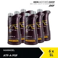 Mannol ATF-A PSF Automatik Getriebeöl Hydrauliköl Servoöl 6x1 Liter = 6 Liter