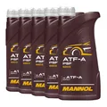 5 (5x1) Liter MANNOL ATF-A Automatik Getriebeöl / Automatiköl / GM Suffix A